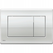 Splachovacie WC tlačítko -  Dolfín M271 Cistern gombíky, Gloss Chrome