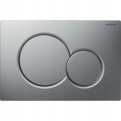 Splachovacie WC tlačítko -  WC GEBERIT SIGMA01 UP320 Chrome MAT tlačidlo