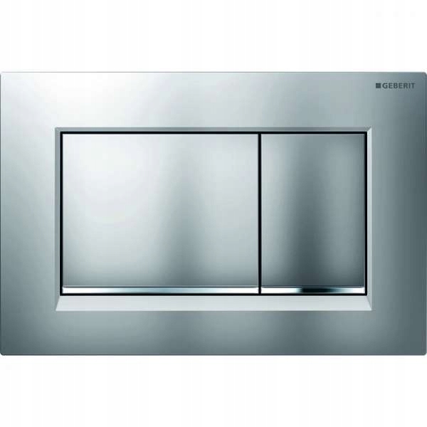 Splachovacie WC tlačítko -  Tlačidlo WC Geberit Sigma30 Chrome Mat 115.883.jq.1