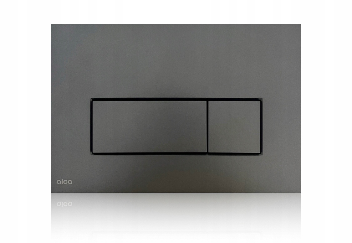 Podomietkový WC modul -  Rám na tlačidlo WC Alca M57 Gun Metal Graphite Mat