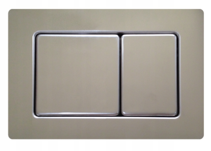 Splachovacie WC tlačítko - TECE BLACK MAT RINSE GLOSP 9240833