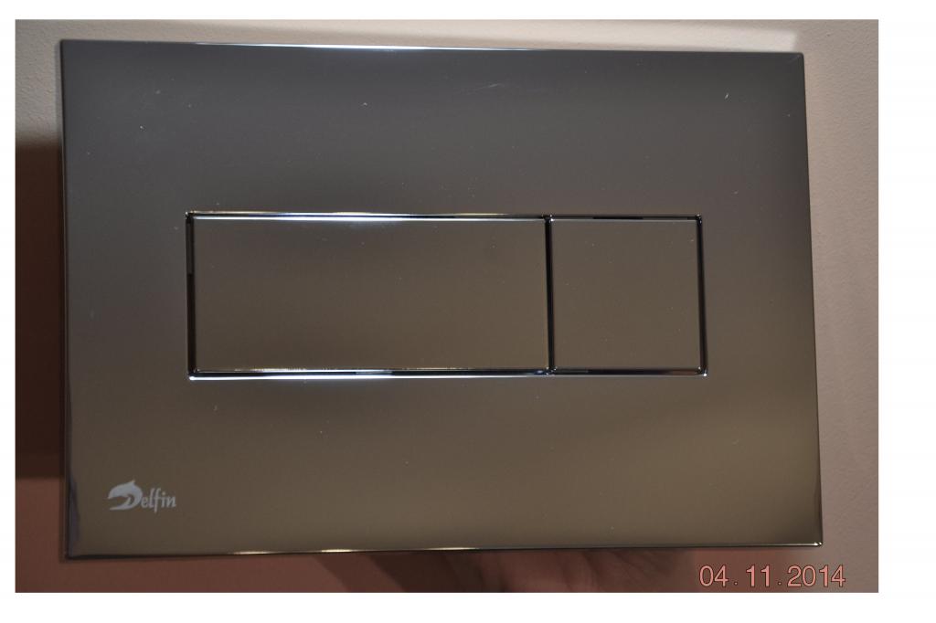 Tlačidlo splachovací záchod CHROM FLASH M371 DOLPHIN