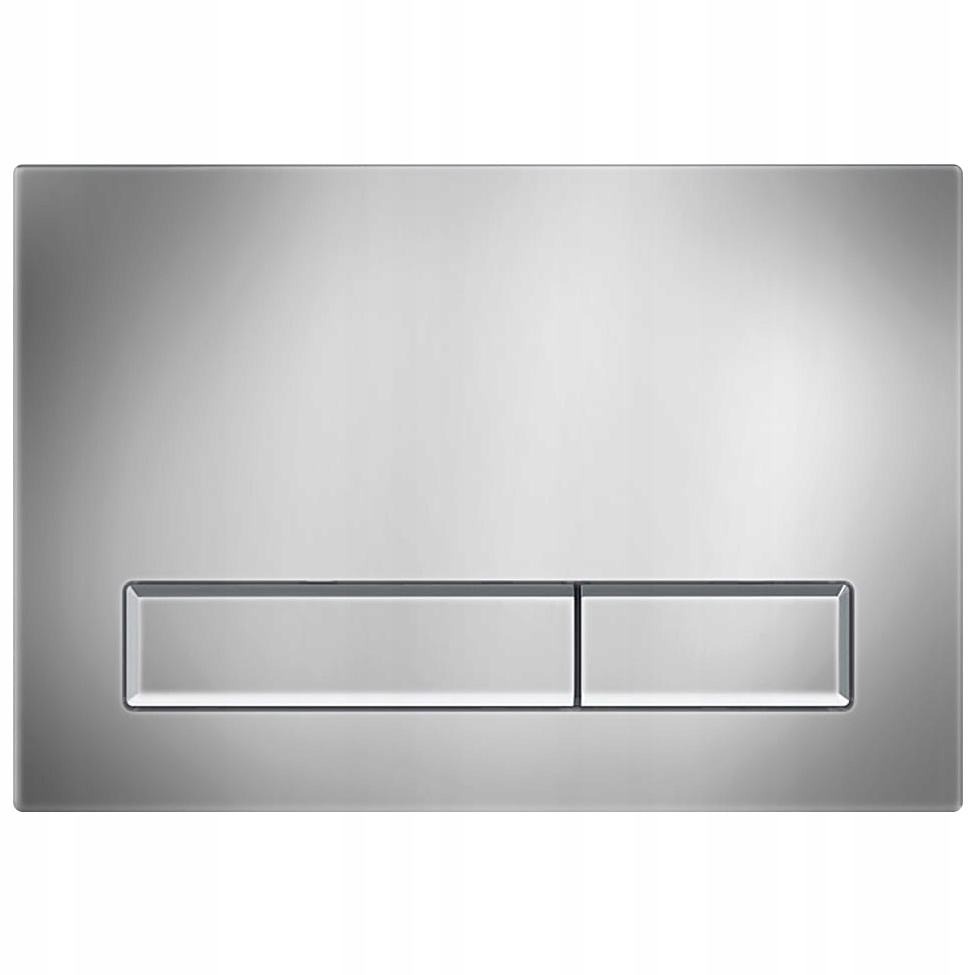 Splachovacie WC tlačítko -  Oplachovacie tlačidlo Twinline30 Chrome Mat Geberit
