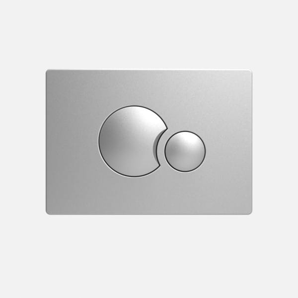 Splachovacie tlačidlo 706 S (chróm mat) S1670693