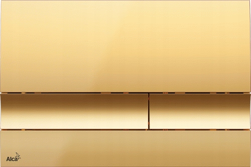Splachovacie WC tlačítko -  Oplachovacie tlačidlo na M1725 Alcaplast Golden
