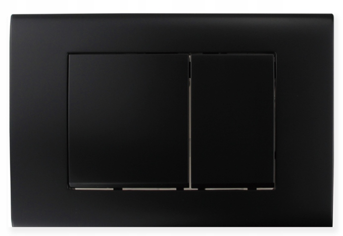 Splachovacie WC tlačítko - Black Mat Rinse Button pre Geberit Up100