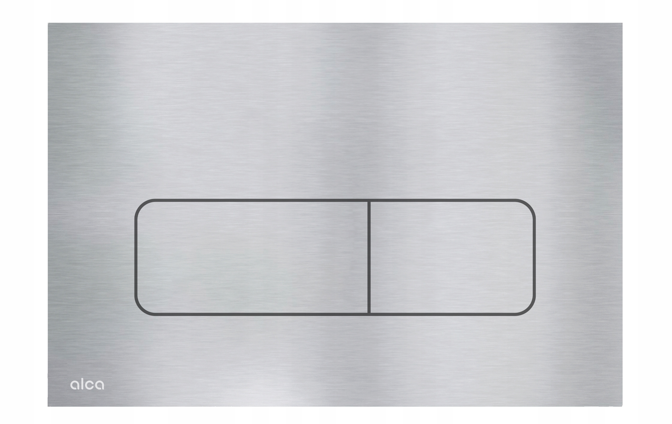 Splachovacie WC tlačítko -  Oplachovacie tlačidlo pre toaletu Alcaplast Alunox Chromium