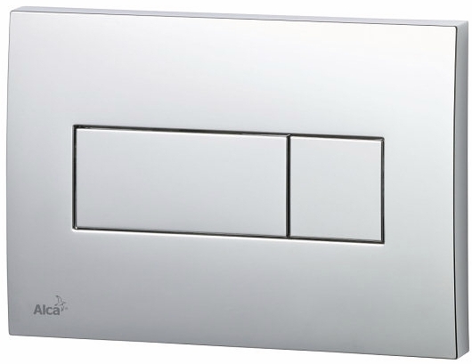 Splachovacie WC tlačítko -  Oplachovacie tlačidlo pre záchod Chrome Alcaplast M371