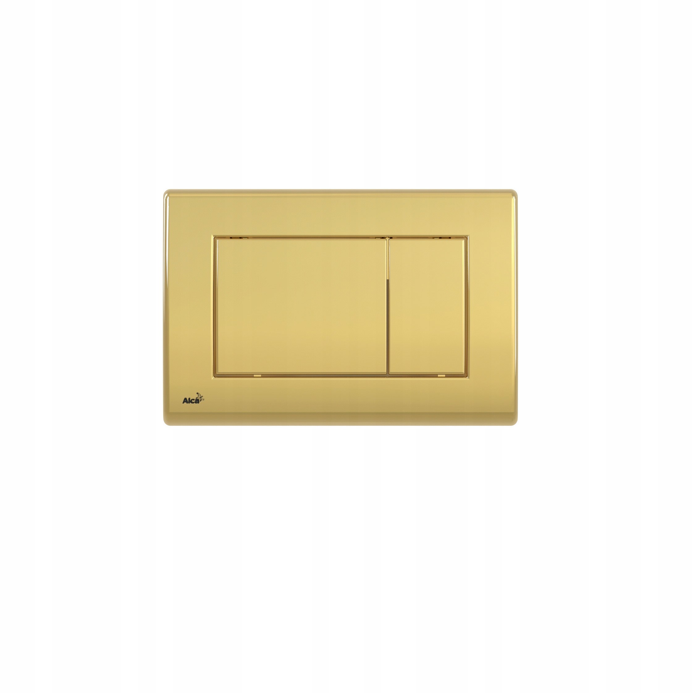 Splachovacie WC tlačítko - Alcaplast M275 Zloty ovládacie tlačidlo