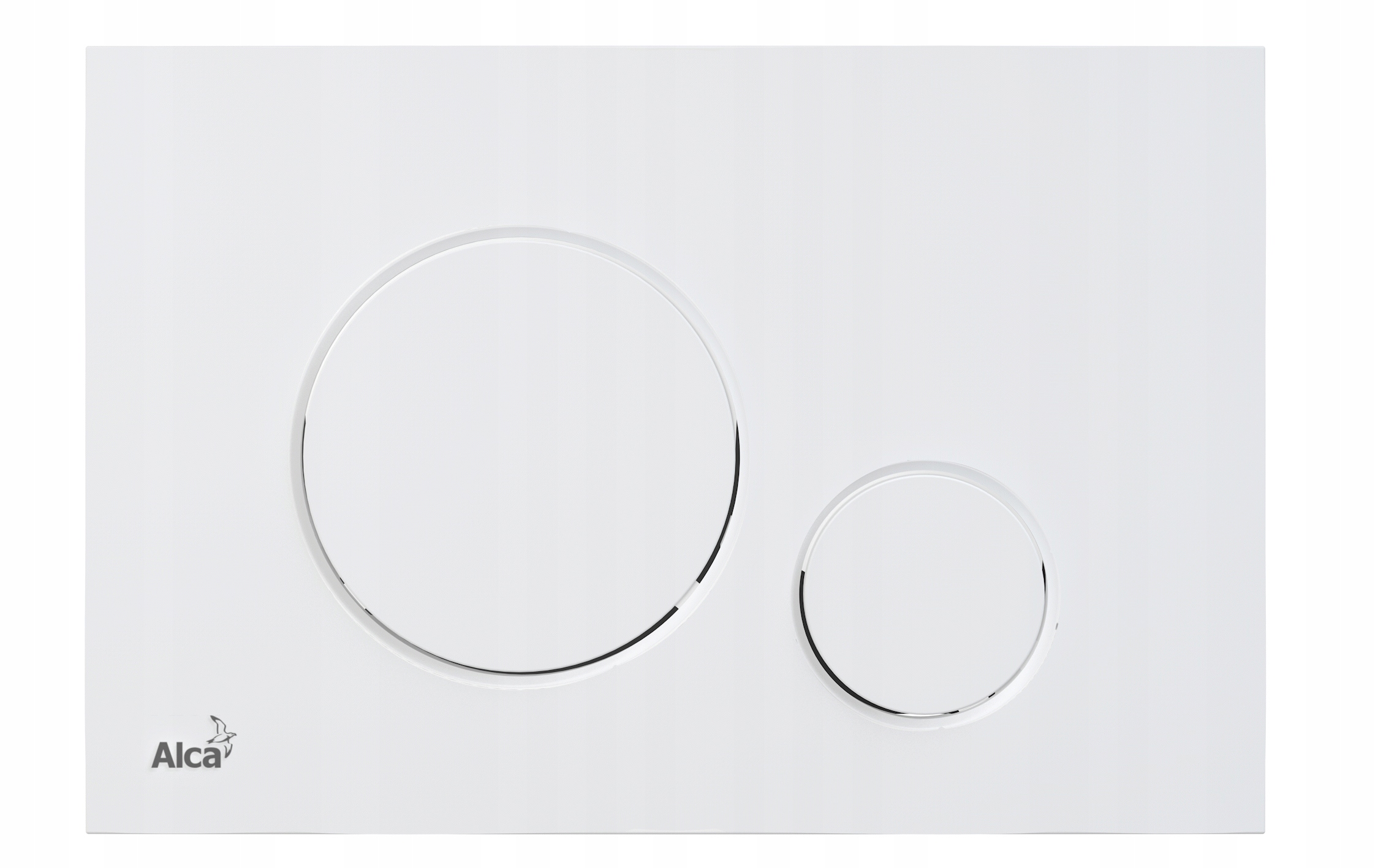 Splachovacie WC tlačítko -  WC M676 Alcaplast White-Mat Button