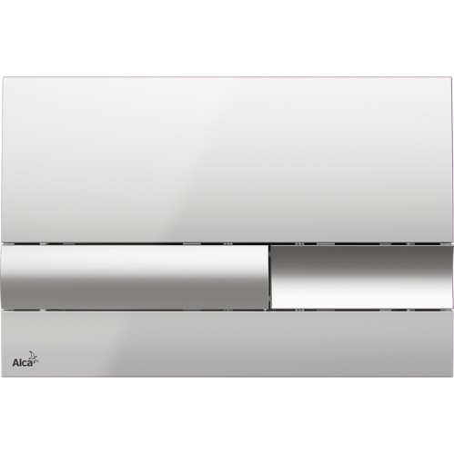 Ovládacie tlačidlo chróm-shine M1741 Alcaplast