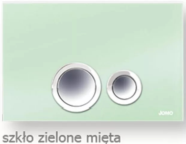 Splachovacie WC tlačítko - Werit Green/Mint Button 167-35001261-00