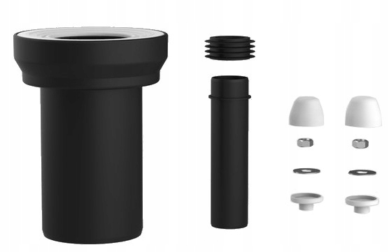Podomietkový WC modul -  Pripojenie WC 180 mm rozbaľte Geberit neďaleko TECE GROHE