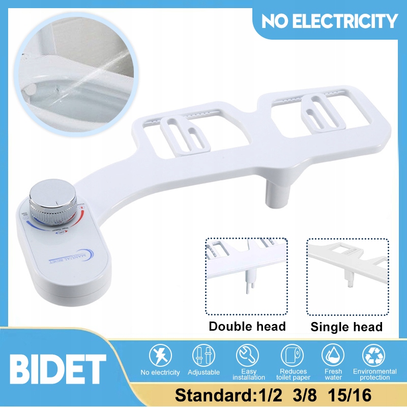 Bidet pripojený toaletný kúpeľňový postrekovač