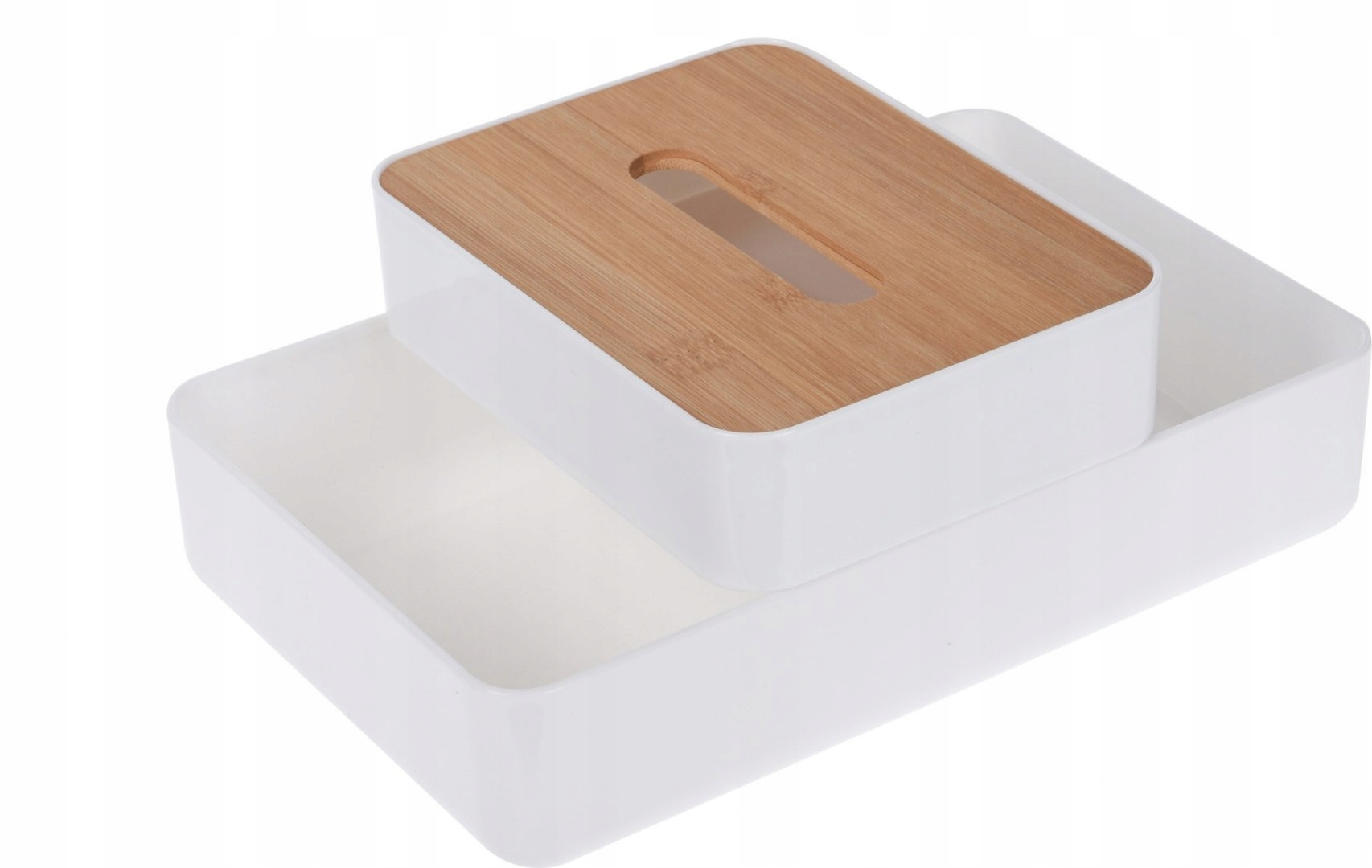 Kúpeľnový organizér -  Bambus 24.7x12.5x10.7cm box