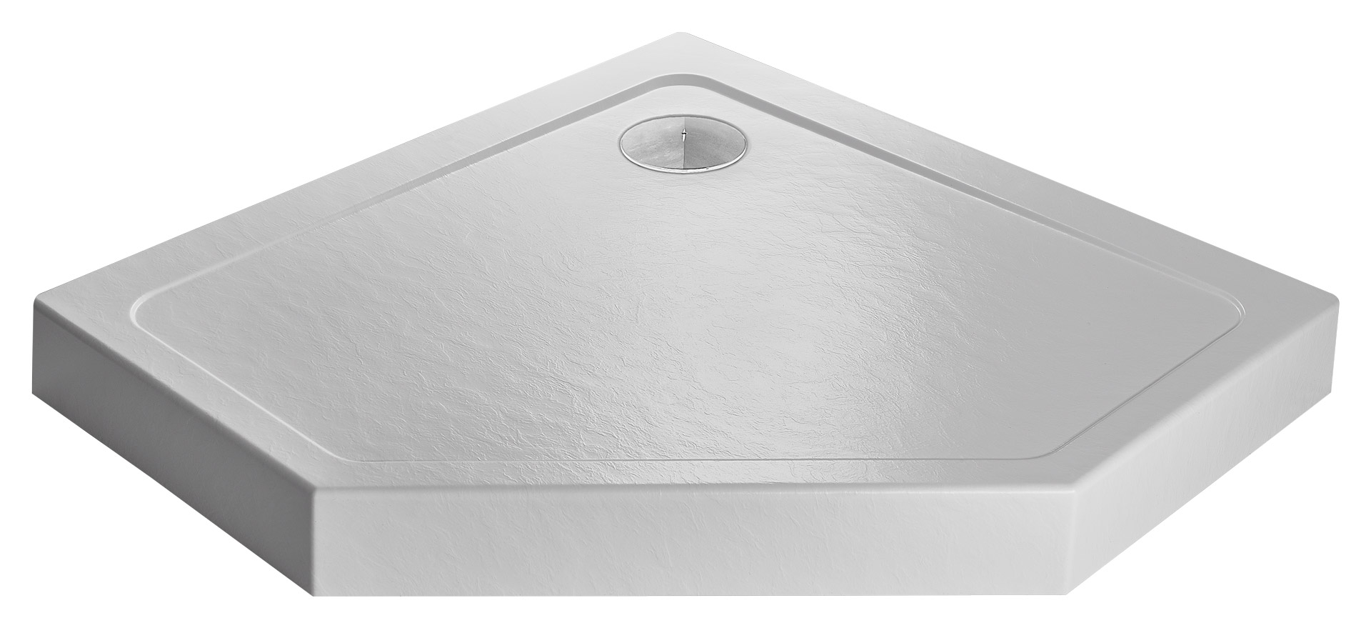 Sprchová vanička - RADAWAWAWAWAWAWAWAWAWAWAWAWAWAWAWAWOR DEPRIGHT SPOTROR TRAY PT Kompaktný kameň 90x90 biela
