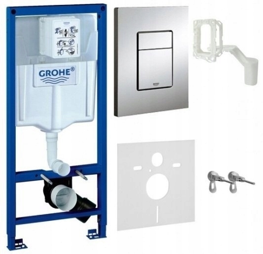 Podomietkový WC modul -  Rýchle SL 5W1 skrytý toaletný rám s ventilom