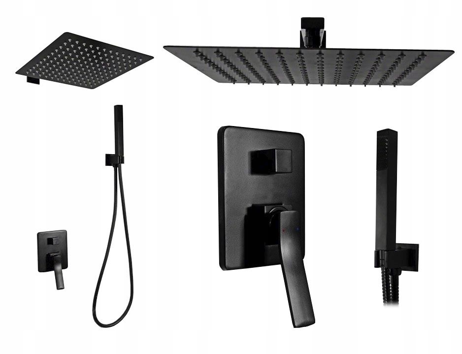 Rea Sonic Black Spray Set P/Black Priestová sadra