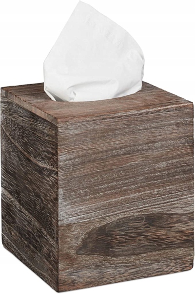 Kúpeľnový organizér -  Relaxdays Box pre hnedé tkanivá