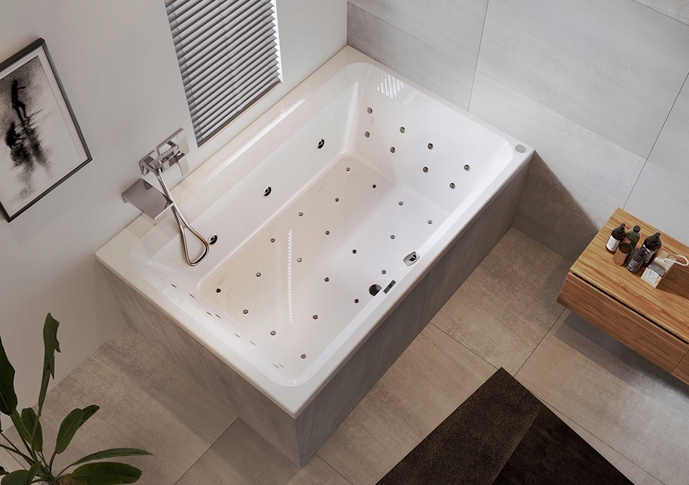 Vaňa - Riho Castello 180x120 Chceš s hydromasážnymi blaženosťami
