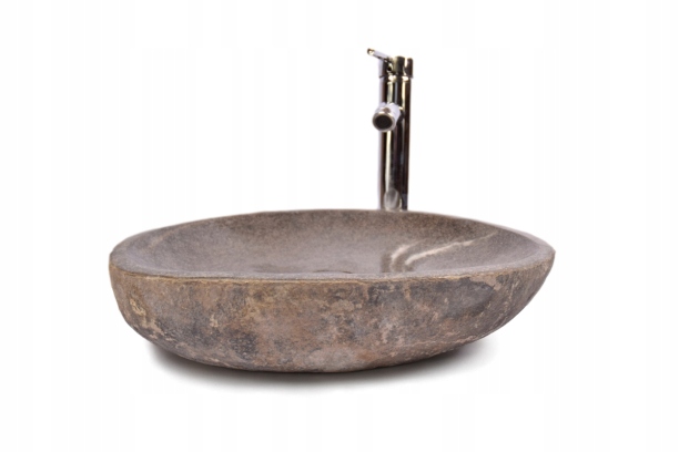 Asymetrické umývadlo -  River Stone Buruu Br8 Stone Top -ups