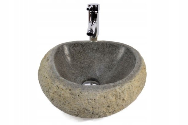 Asymetrické umývadlo - Errosi čierny i2 kamenný flack predslov Industo washbasin