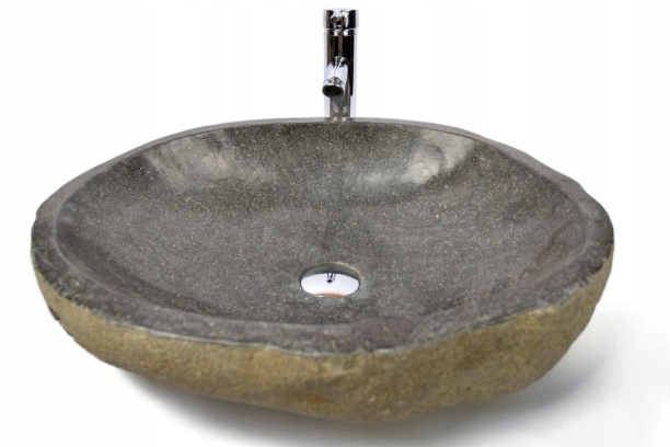 Asymetrické umývadlo -  River Stone RSB3 BT5 Stone Flag Medical Wink and