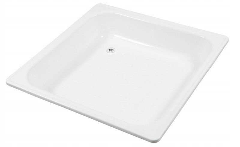 Sprchová vanička - Roca oceľový pádlón Madalena 80x80 DC0801200M