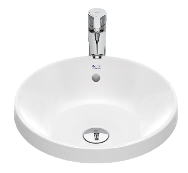 Umývadlo - ROCA GAP WASHBASIN Ø39cm s bielym prepadom