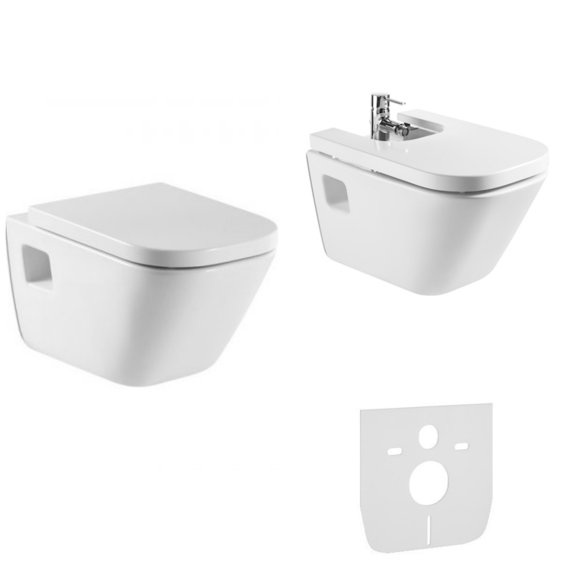 WC misa - ROCA GAP SET WC SHELL BIDET BOOTH
