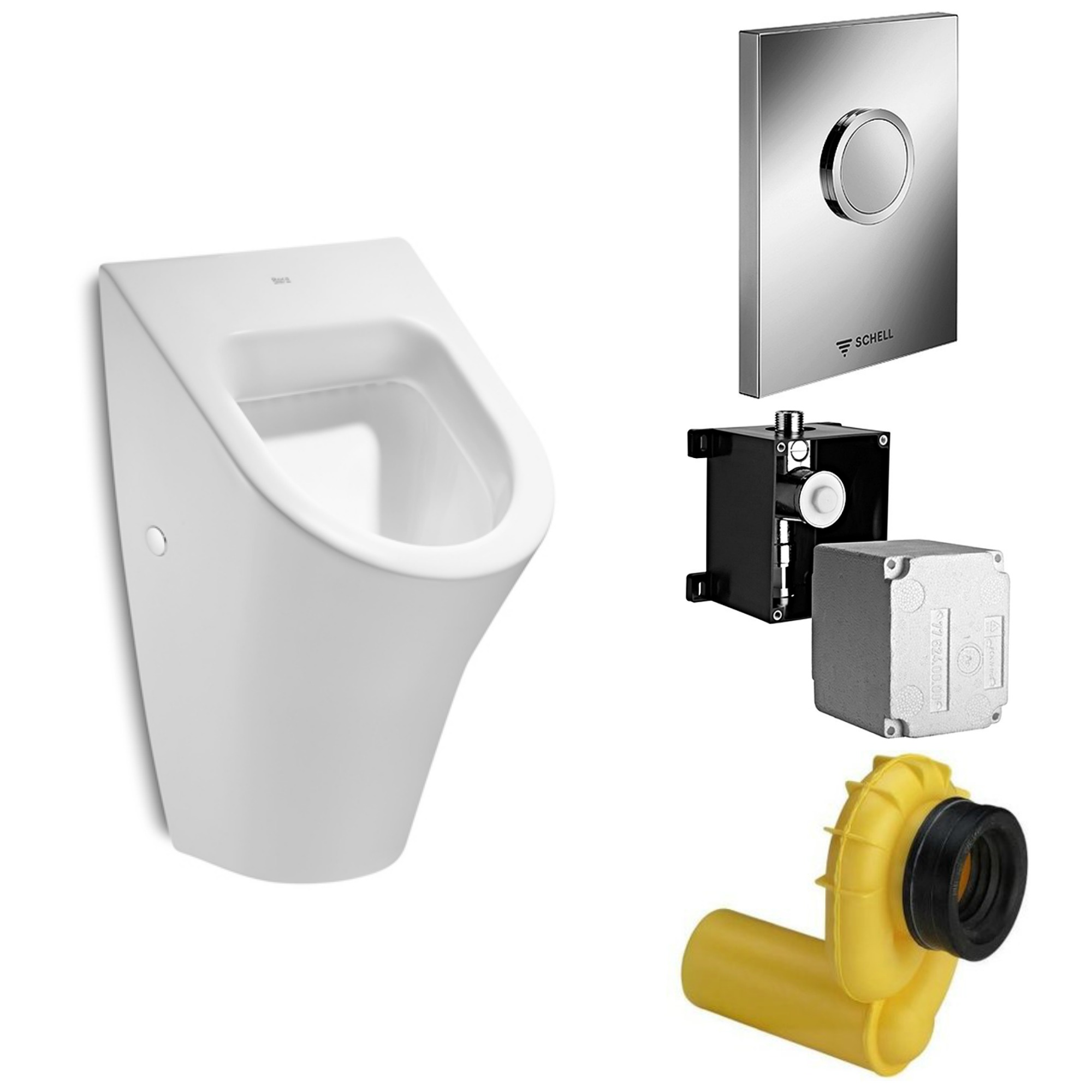 Výtokové rameno - Roca Nexo Urinal A35364L000 Sifón plášťa Schell
