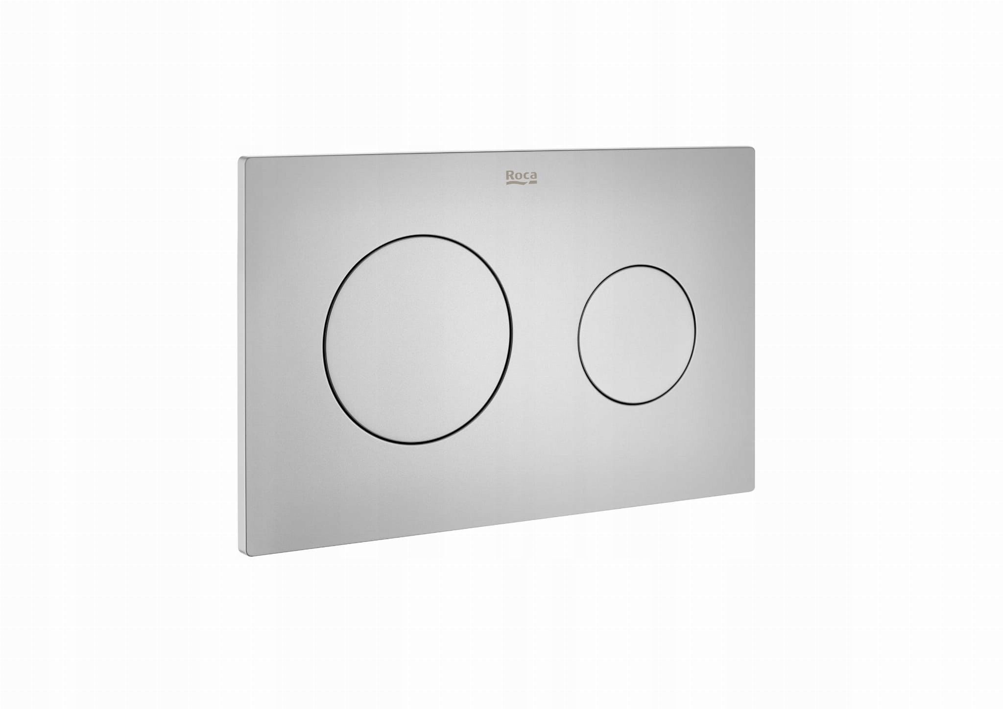 Splachovacie WC tlačítko -  ROCA PL10 ONE Dvojitý chrómový tlačidlo A890189002