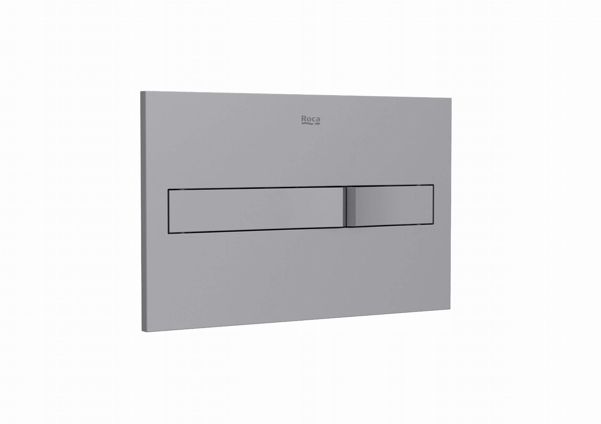 Splachovacie WC tlačítko -  ROCA PL2 One Double Grey Button A890196002