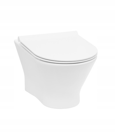 WC misa - Roca WC toaletná doska 53,5 x 36 cm biela A34H64L000
