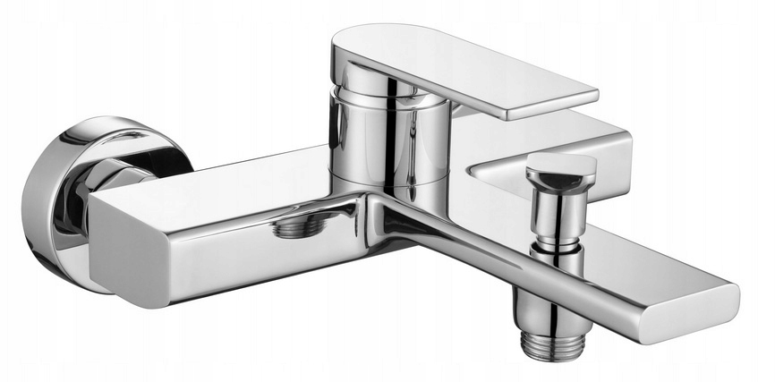 Vaňová batéria - Rossa Chrome Bath batérie dlho výtok vodovodné