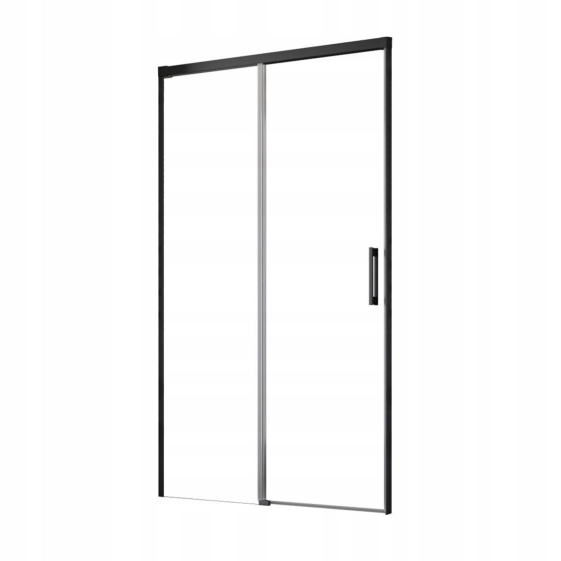 Sprchová zástena - RADAWAY Idea Black DWJ Dvere 140 cm doľava čierna