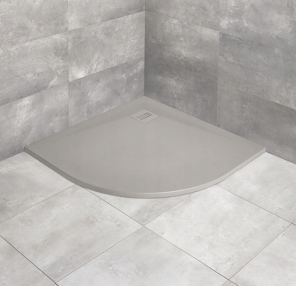 Sprchová vanička - RADAWAY Kyntos A 90x90 Cemento Paddling Pool Konglomeratele