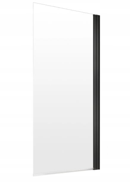 Vaňová zástena - RADAWAY NES 8 Black PNJ a 60 cm Parwan Nawanny im