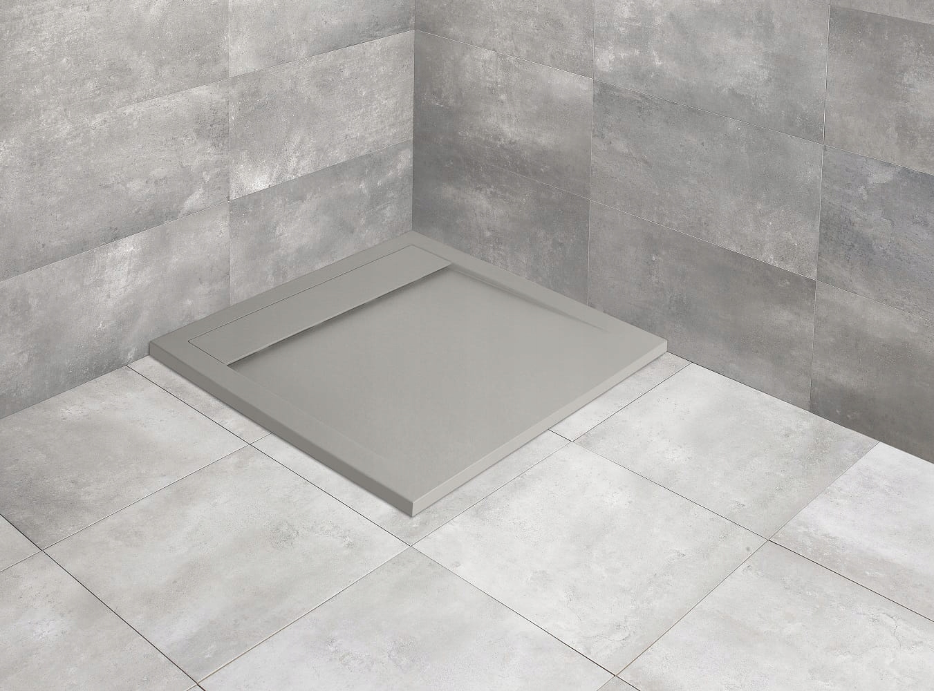 Sprchová vanička - RADAWAY TEOS SQUARE PADDLING BAMELE 80 x 80 cm