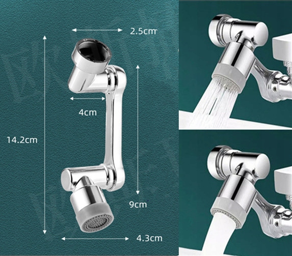 Kuchynská, drezová batéria - 22 mm klepnite na Pearl - 24 mm špičku batérie