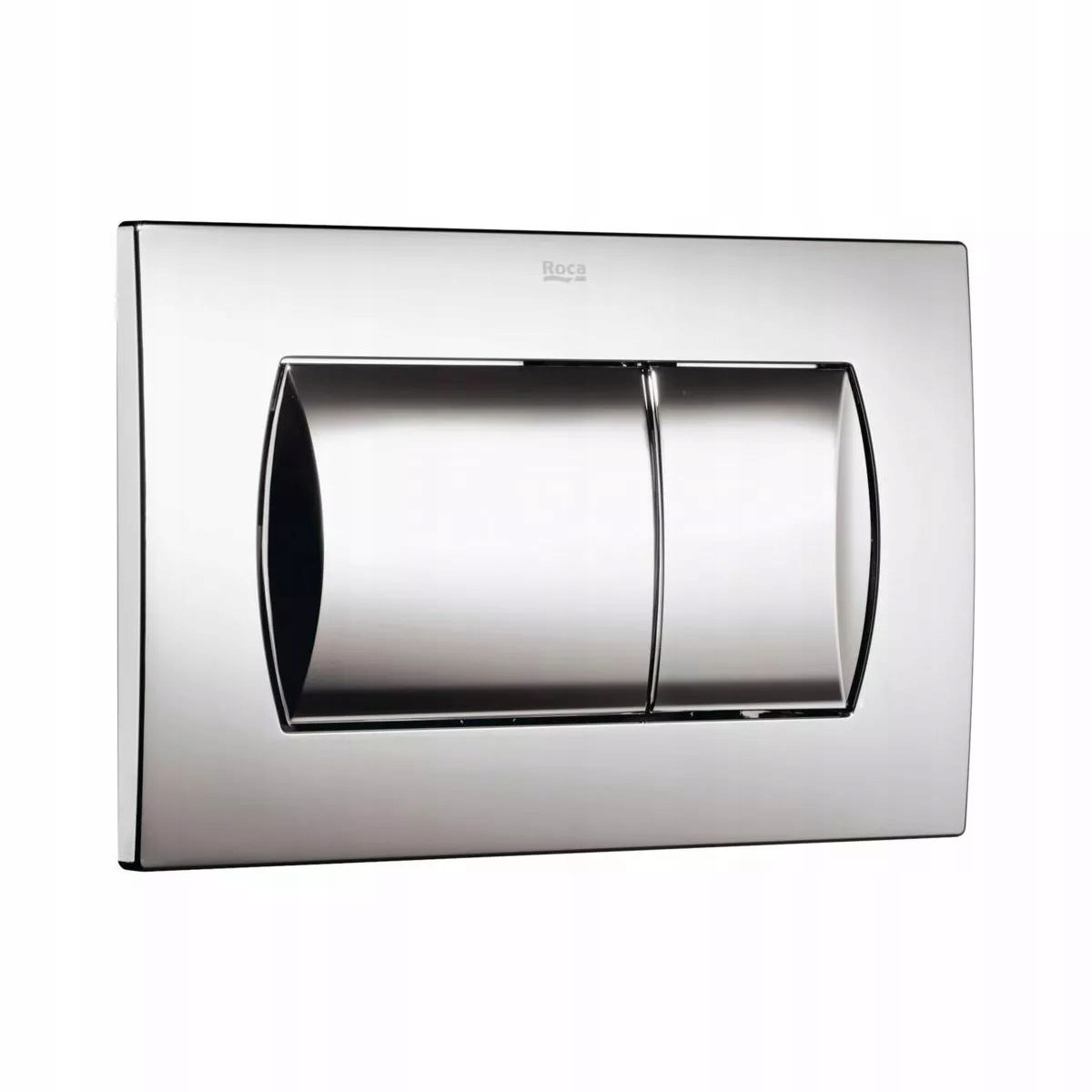 Splachovacie WC tlačítko -  ROCA PL7 BLACK MATTE BLTTE PRE DUPLO ONE