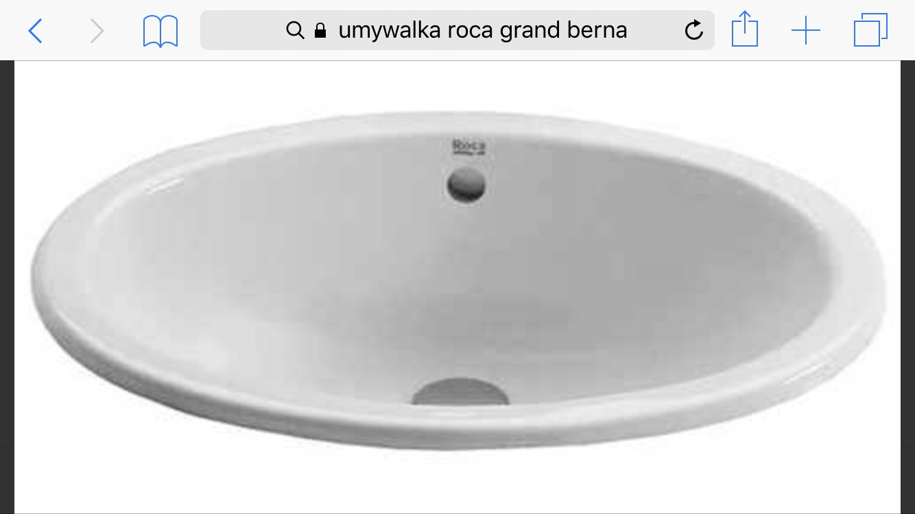 Umývadlo - ROCA GRAND BERNA WASHBASIN
