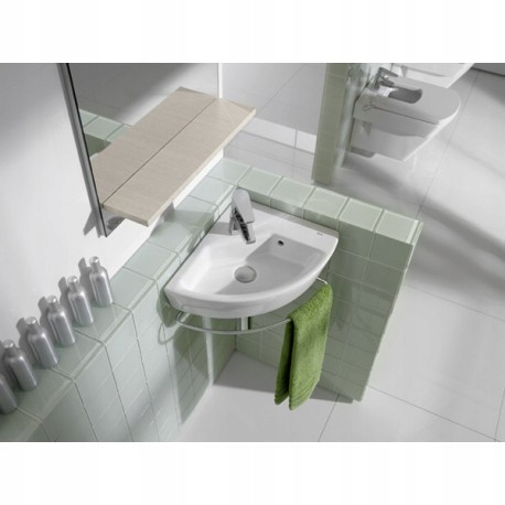 Roca Hall, ktorá sa spolieha na prednú časť pre umývadlo Chrome A840628