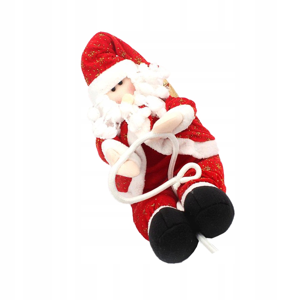 Lezenie po vianočnej línii vianočného stromu Santa Baby