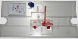 Splachovacie WC tlačítko - Strieborné oplachovacie tlačidlo pre Alcaplast M1371