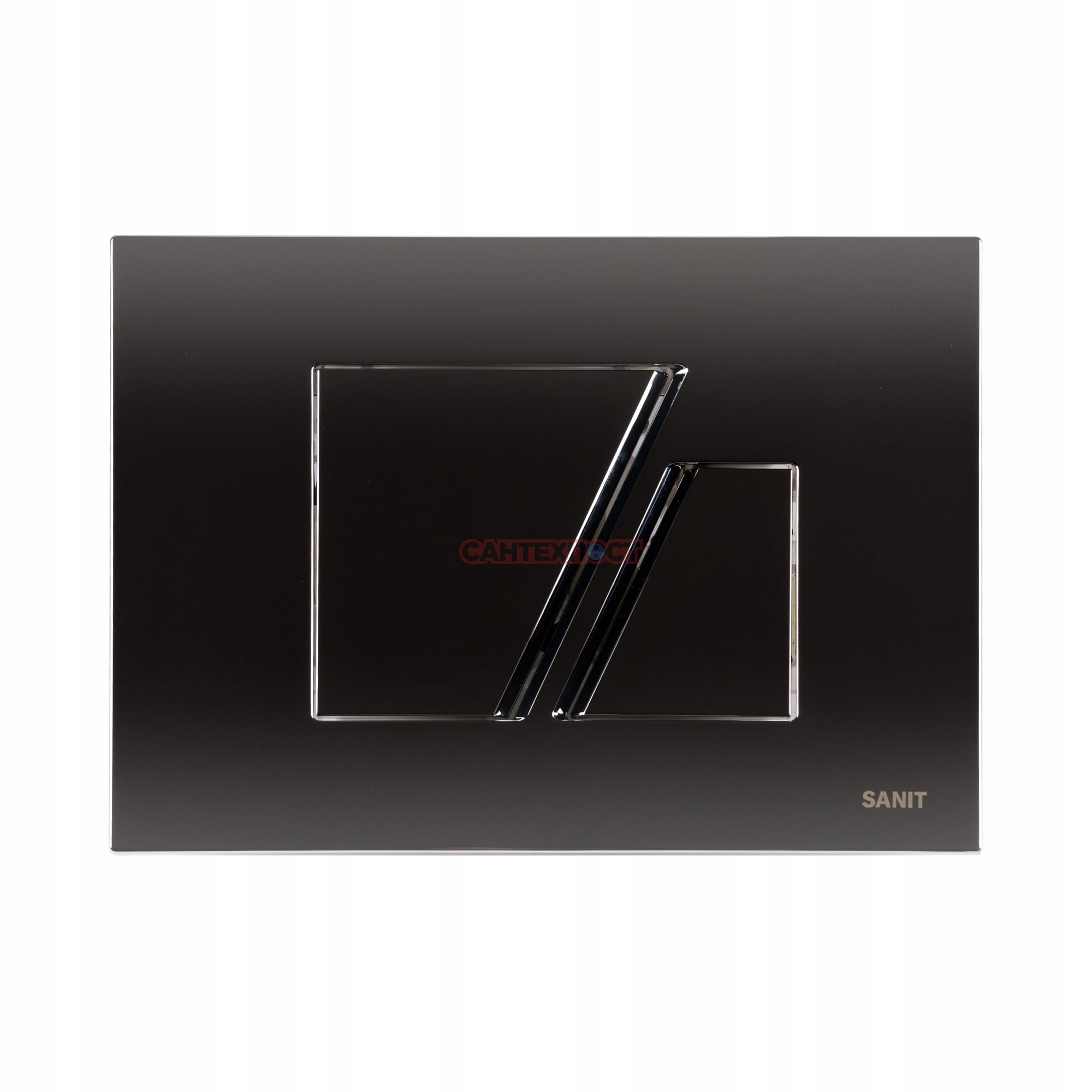 Sanit tlačidla rack S707 BLACK matná čierna