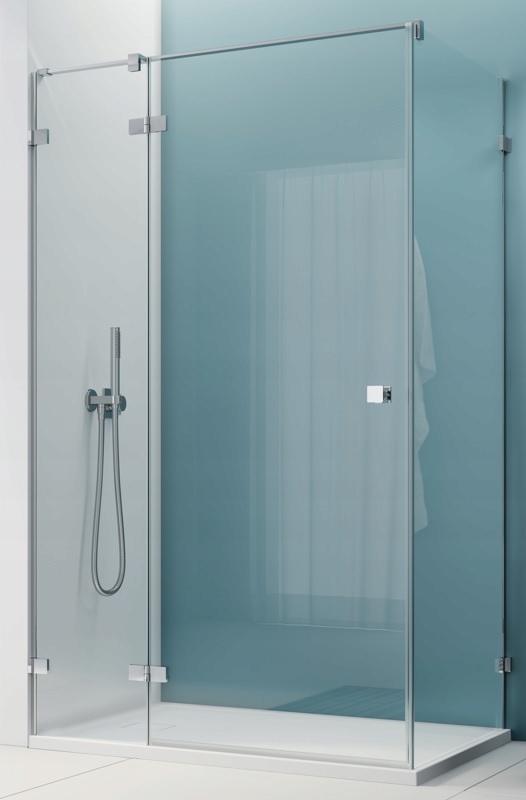 Sprchový kút, kabína - 80x80 sprchová skriňa čierne skladanie+Paddlingový bazén