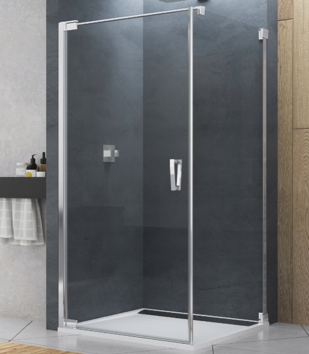 Sprchový kút, kabína - Sanswiss Cadura Cabin 90x90 CA1C+CAT1 Dvere+stena
