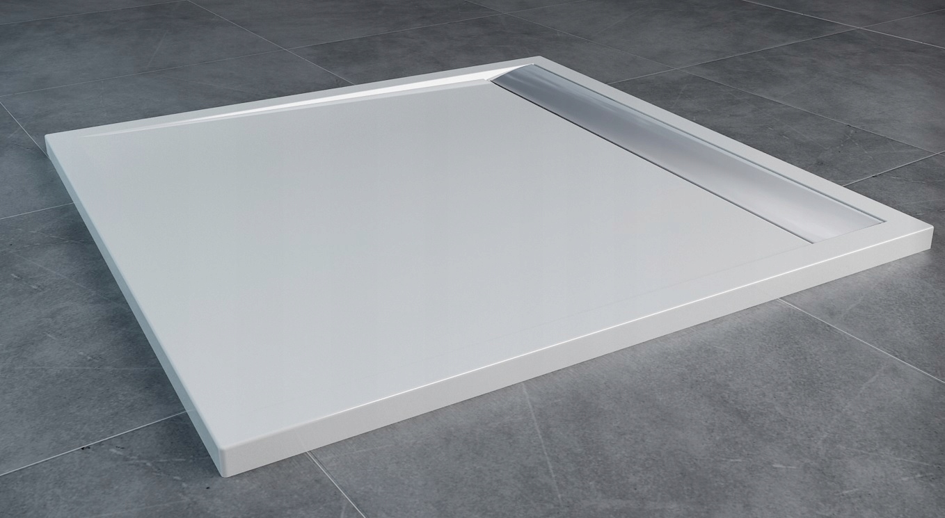 Sprchová vanička - Sanswiss ILA Paddling Pool 80x80 Square + SIPHON