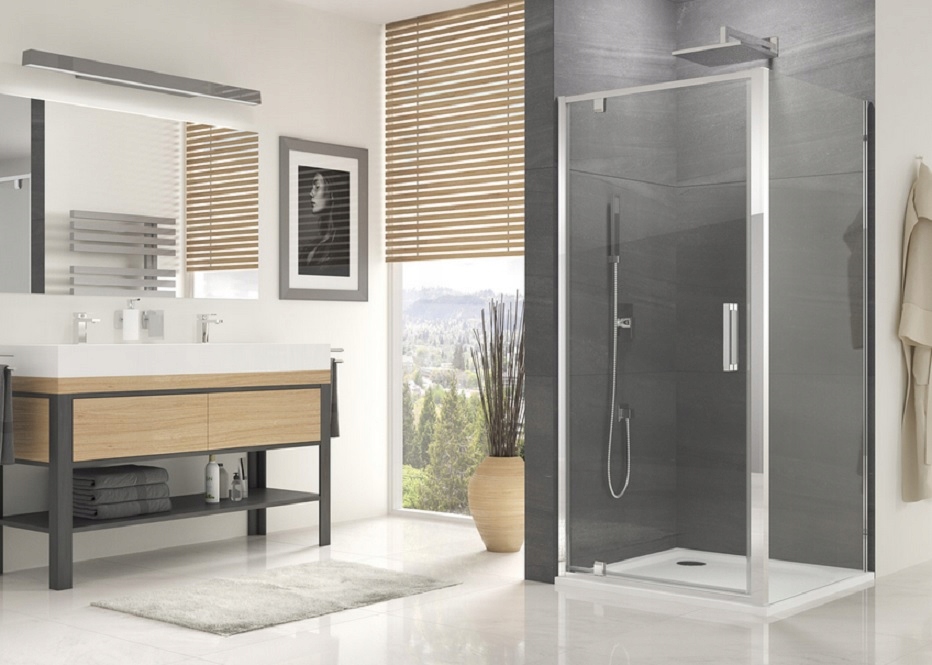Sprchový kút, kabína - Sanswissa Owyla Ocep+OWYF 80x80 Dvere+steny